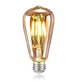Retro Design: Edison Vintage Glühbirne, eine innovative Glühbirne mit einer guten Kombination auf der neuen LED und Vintage Glühbirne Technologien.