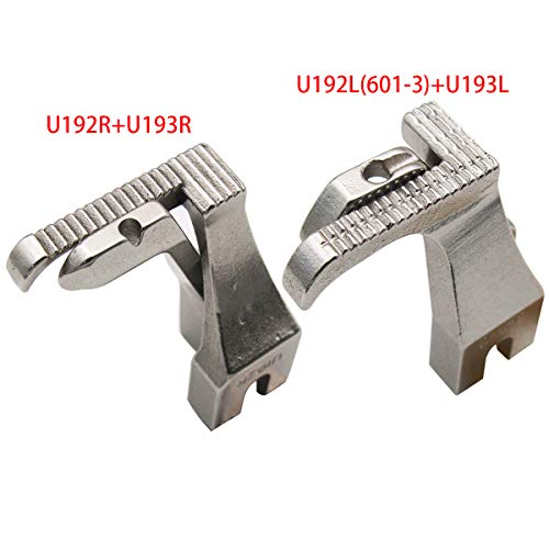Set 2 Piezas Pie Prensatelas Derecho e Izquierdo para Máquina de Coser miniatura 3