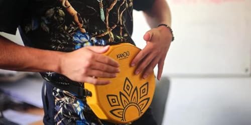 Ktäk -The First Handcrafted, Hand Drum Percussion, Two-Sound Cajón Body Snare, Portable Cajon By Kandu (Crazy Pink) #TOP7