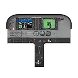 Yumcute Cessna 172 Cockpit Poster - High Detail Instruments for Training & Decoration - 51.5x36.6 In
