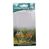 ISTA Clear Glass Dish Tray Bowl Shrimp Snail Fish Feeder Food Feeding Aquarium by Aquarium Supplies