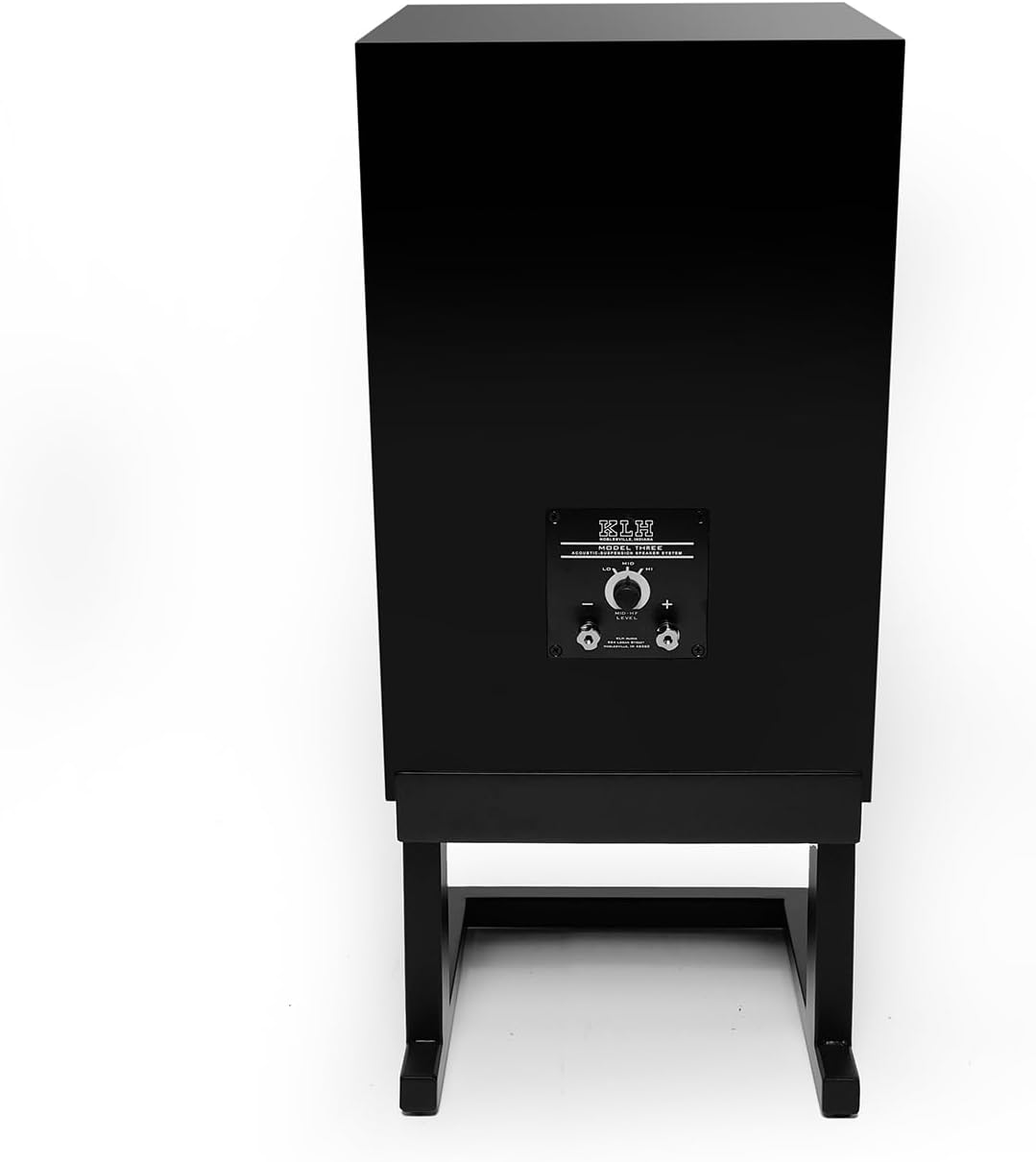 KLH Model Three – 2-Way 8” Acoustic Suspension Bookshelf Speaker (Nordic Noir, Pair)