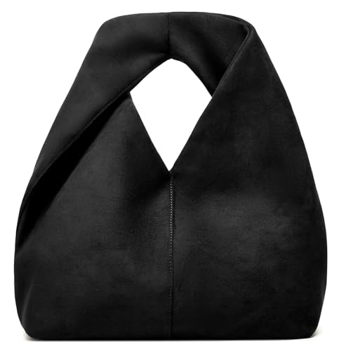 Slouchy Suede Crescent Crossbody Purses Women Cute Hobo Bags Trendy Satchels Underarm Shoulder Bag Travel Tote Handbag 2026