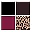 Black/Brown/Burgundy/Leopard