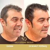 Salvathor Duran - Farba Na Siwe Włosy I Brodę Dla Mężczyzn - 20 Zastosowań - Naturalny I Stopniowy Efekt - 250 ml.