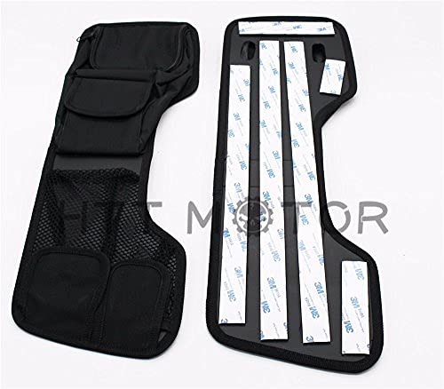 Juego organizador para tapa de alforjas y maleta de viaje LA01-Negro compatible con Harley Touring 1993-2013 miniatura 2