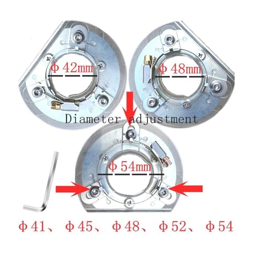 Protector de corte para amoladora angular de 4 y 5 pulgadas transparente 6