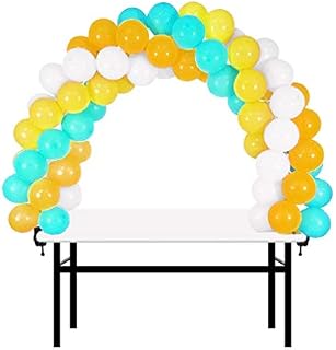 12ft Table Balloon Arch Kit Adjustable Balloon Column Stand for Baby Shower, Birthday