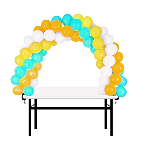 12ft Table Balloon Arch Kit Adjustable Balloon Column Stand for Baby Shower, Birthday