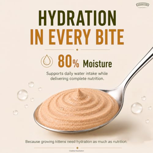 Image of Grain Zero Kitten Wet Mousse 80g Pack of 5, 400g | Chicken | Rich in Protein | Promotes Hydration & Easy to Digest | No Artificial Flavours | Packed with Essential Vitamins & Antioxidants