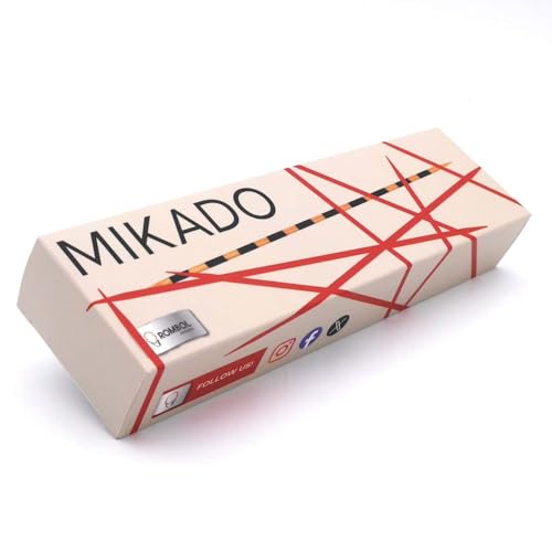 ROMBOL Mikado - 41 feine Stäbchen, große Herausforderung aus Holz