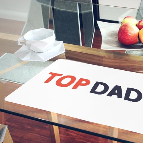 Napperons dessous liège blanc, un témoignage d'amour pour votre papa