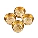 Price comparison product image Shubhkart Choumukha, Handmade Kankavati Muti-Purpose Brass Puja Holder, Four-in-One Kankavati Set