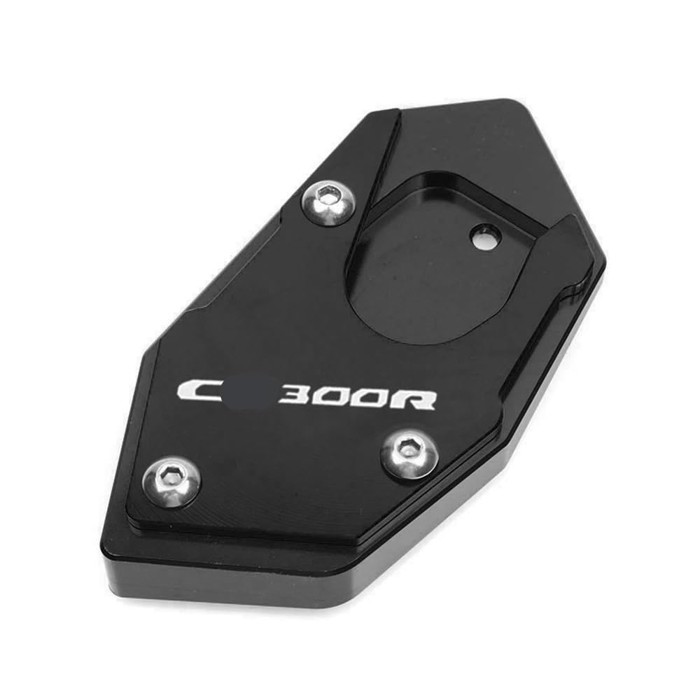 Plaque support de béquille moto pour stationner sur herbe