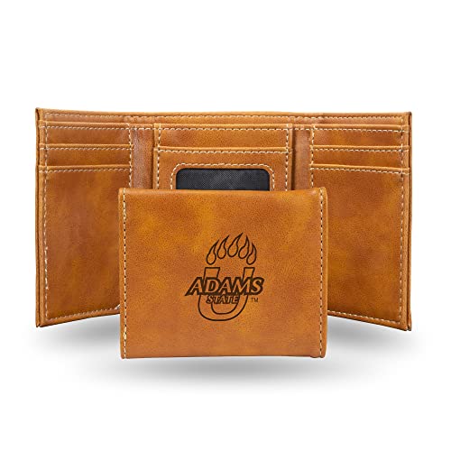 Image of Rico Industries NCAA Laser Engraved Trifold Laser Engraved Tri-Fold Wallet - Men's Accessory