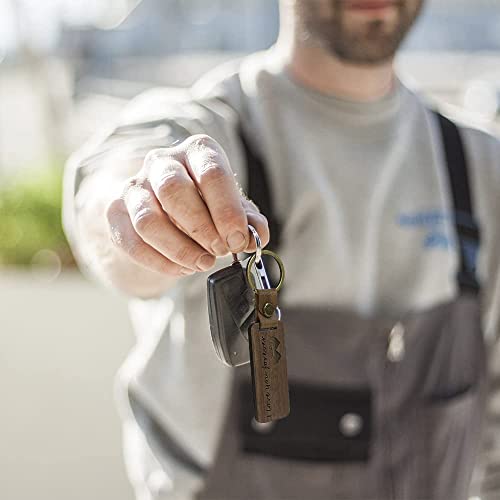 Couple Engraved Keychain With - Wood Keychain Key Chain For Men Personalized Keychain Couple Wooden Keychain Wood Mini Lucky Key Chain“I Love You Forever” , Gift For Him, Boyfriend Gifts, Gift For Mom #TOP7
