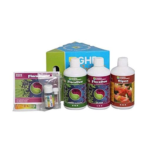 KiT Fertilizzante Tripack per Coltivazione GHE Floranova Ripen