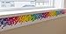 Youngever 52.5 ft Bulletin Board Borders Confetti Border for Classroom Decoration