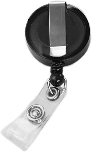 Miniatura 2 de Caroline's Treasures SS4464BR - Carrete retráctil para tarjetas de identificación de enfermeras con clip, soporte retráctil para tarjetas de