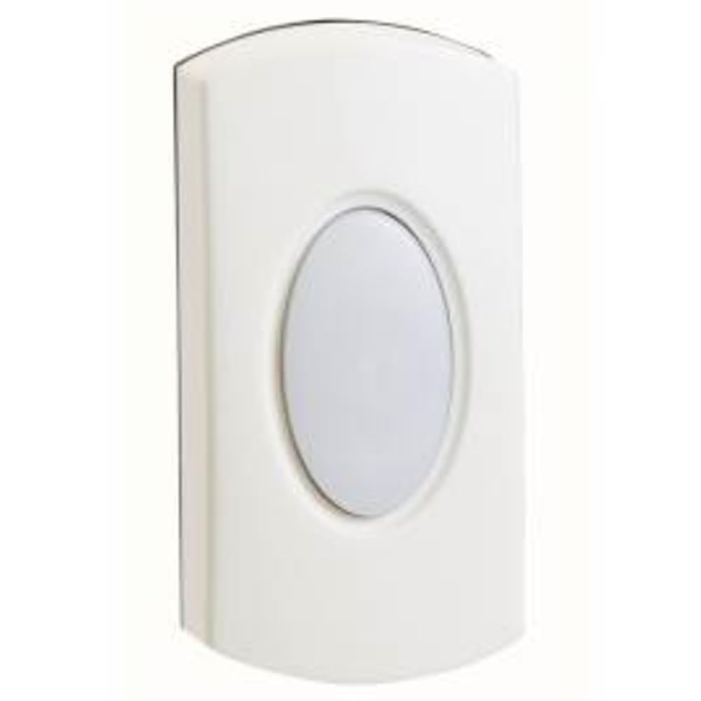 Greenbrook DPL04A Illuminated Door Bell Push (White)