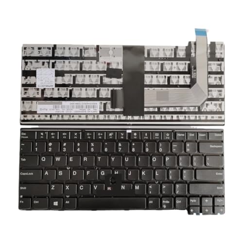 Clavier ThinkPad T470P espagnol portugais de rechange pour PC portable US NoBacklit