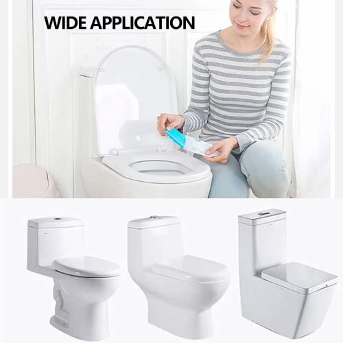 Toilettenauflage Einweg, Einweg Toilettensitzbezug,40 Stück Spülbare Toilette Auflage Toilettensitzbezüge für Reisen,öffentliche Toiletten