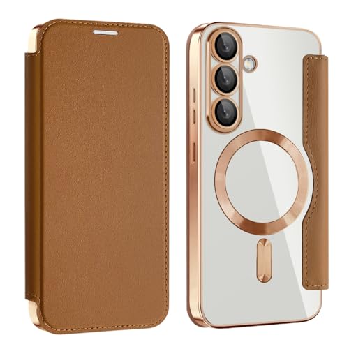Étui en cuir synthétique de qualité supérieure pour Samsung S25 Plus