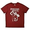Fleetwood Mac T Shirt Rumours Band Logo Official Unisex Red XL #2