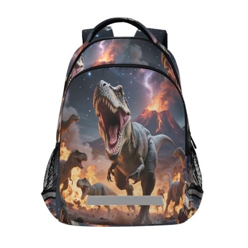 Sac d'école dinosaures ergonomique et léger pour enfant