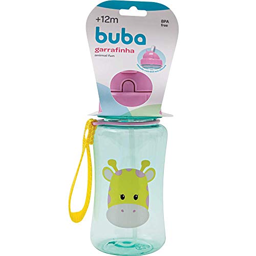 Buba Garrafinha Animal Fun - Girafa Colorido