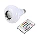 Produktbild FTVOGUE E27 12W LED RGB Blue-Tooth, Specialty Bulbs Decorative Light Bulbs Speaker Bulb Wireless Music Playing Light Lamp with Remote Control