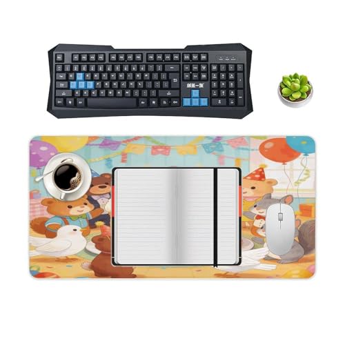 Easter Zest Desk Pad Pad Grande Impermeable Mouse miniatura 4