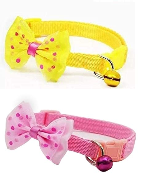 RvPaws 1 Pcs Bow Collar 1 Pcs Pink Color Dog Cat Pet Bowknot Cute Bow Tie Bell Adjustable Puppy Kitten Necktie Collar (Buy 1 Get 1 Free) (B09VCBX41T) Amazon Price History, Amazon Price Tracker
