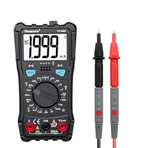 Themisto TH-M98 Digital Multimeter (Black 2000 Counts) (Image - 1)