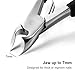 MR.GREEN Precision Toenail Clippers for Thick or Ingrown Toenails, Heavy Duty Stainless Steel Cuticle Trimmer, Fingernail Clipper for Seniors
