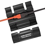 Twist and Seal Cord Protect (2 Pack) - Outdoor Extension Cord Protection (Black)