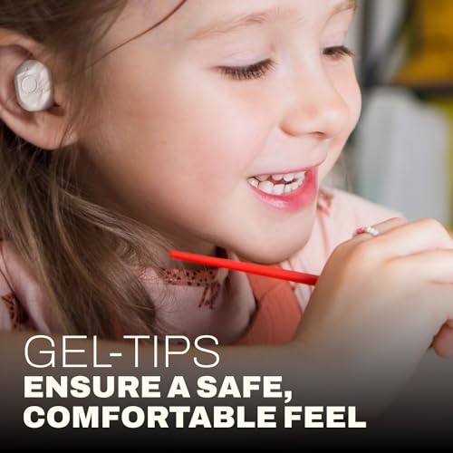 Image of Coby Kids' Wireless Earbuds, Mini Bluetooth Earbuds for Children with Cute Charging Case, Comfortable Gel Tips, IPX4 Water-Resistant Design, 33-Foot Range, Up to 24-Hour Playtime (Avacado)