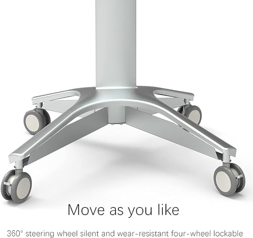 Soporte móvil universal para TV con ruedas miniatura 4
