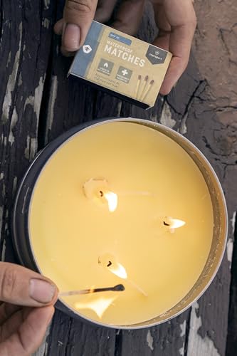 stansport waterproof matches - 4 pack