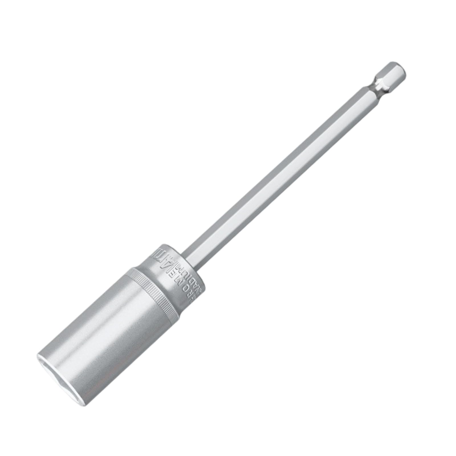1 / 4Inch Drive Socket Wrench 4-14mm Hexagonal Bit Socket Long Reach Nut Driver for Efficient Operations Power Tool Car Maintenance Tool