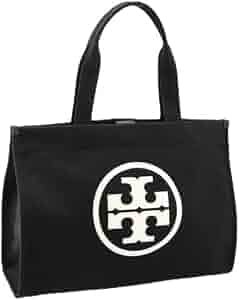 Amazon | [トリーバーチ] トートバッグ ELLA TOTE コットンキャンバス