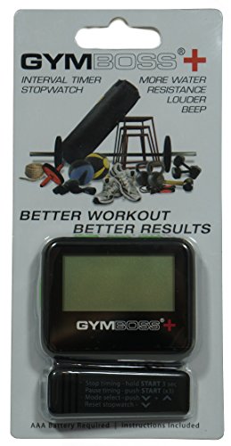 Gymboss Plus Interval Timer and Stopwatch - Black/Green Softcoat - Image 3