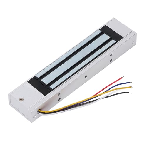 Serrure magnétique électrique force 180 kg alliage aluminium NC
