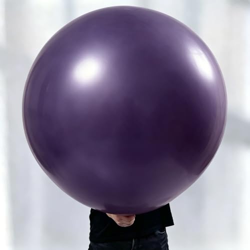 Image of KALOR Dusty Purple Giant 36 Inch 9pcs Large Latex Balloons