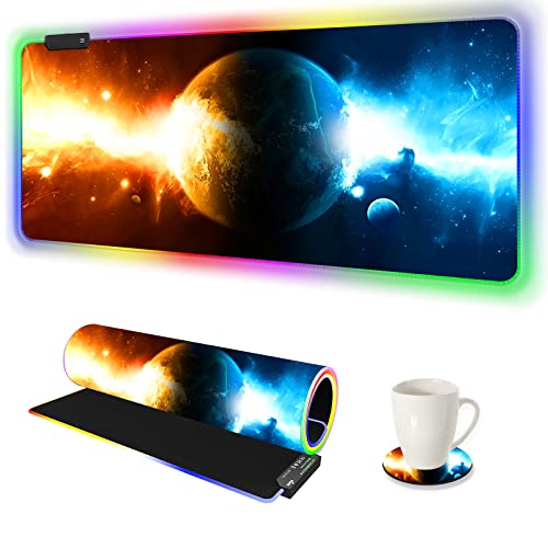 ARTSO RGB Gaming Mouse Pad Large