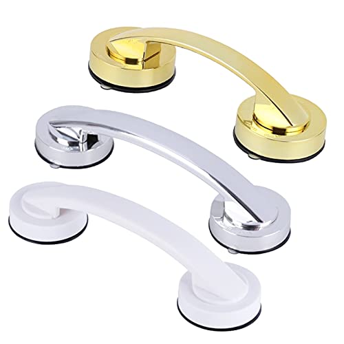 Manijas de Ducha para Handicap Succión de Ducha Manija Báqueo Balance Barra de Seguridad Succión de succión Barandilla Barra de Agarre Antideslizante (Color : S)