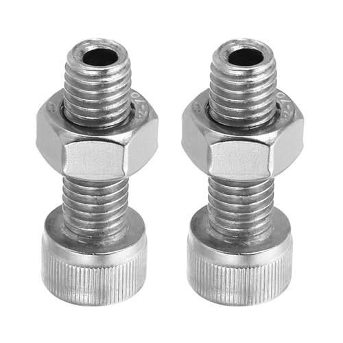 PATIKIL M10x30mm 304 Stainless Steel Hollow Bolt