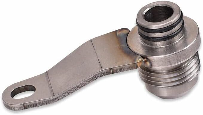 IAG Performance Turbo Oil Drain Adapter -10 AN fits Subaru EJ20 & EJ25 engines