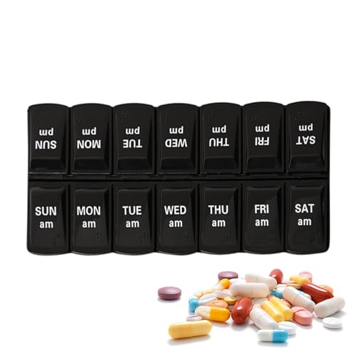 Genérico Pastillero - Organizador De Medicamentos, Dispensador De Pastillas, Organizador Semanal, De Tabletas, De Almacenamiento De Medicamentos, Bandejas Extraíbles De Semanales, Genérico Pastillero - Organizador De Medicamentos, Dispensador De Pastillas, Organizador Semanal, De Tabletas, De Almacenamiento De Medicamentos, Bandejas Extraíbles De Semanales,