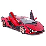 Bburago B18-21099R 1:24 Lamborghini SIAN FKP 37 Rojo, Varios...